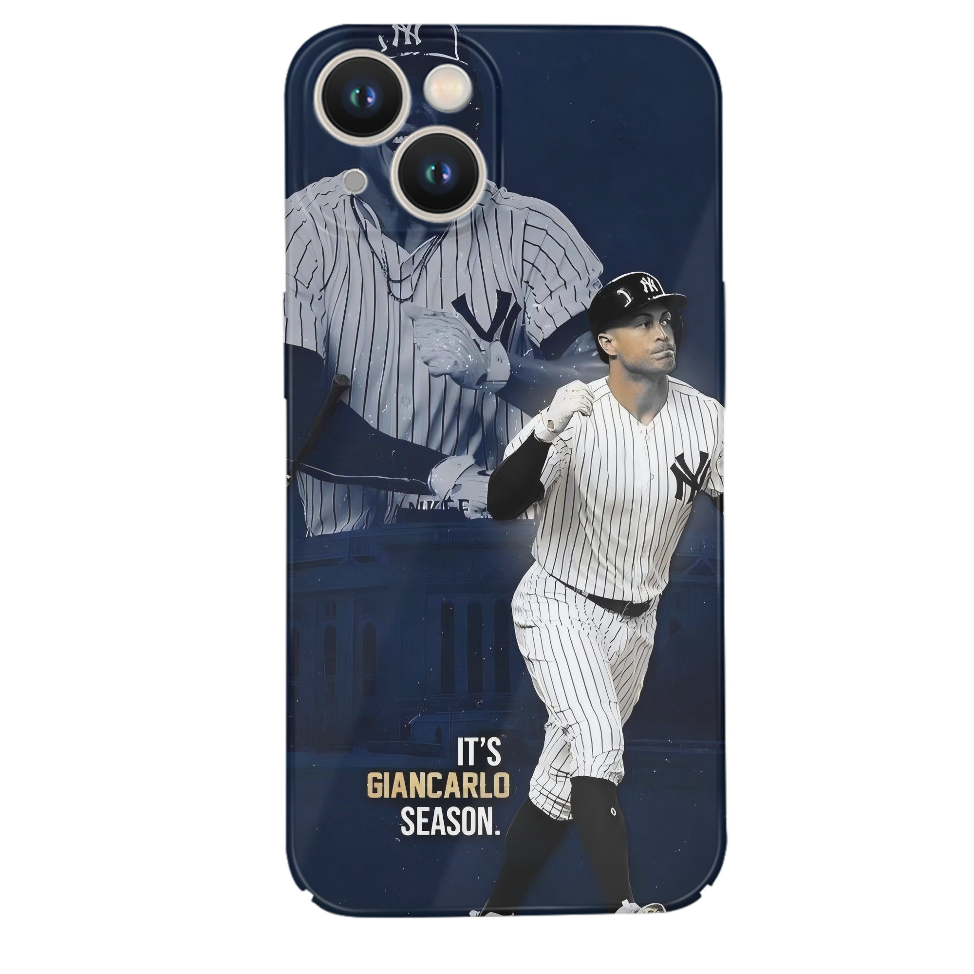 Giancarlo Stanton 29 IPhone 14 Series Full-Cover Hard Case – Shockproof With Raised Camera Protection – Precise Cutouts, Wireless Charging Compatible – Durable, Anti-Yellowing, Easy To Clean